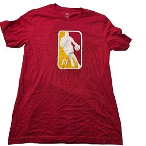 Basketball Shirt Mens Large 13 Silhouette Graphic Tee Oxygen NBA Graphic Adult